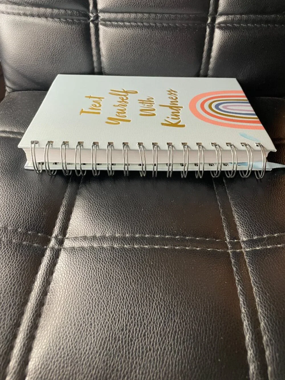 Treat Yourself with Kindess Hardcover Wellness Journal